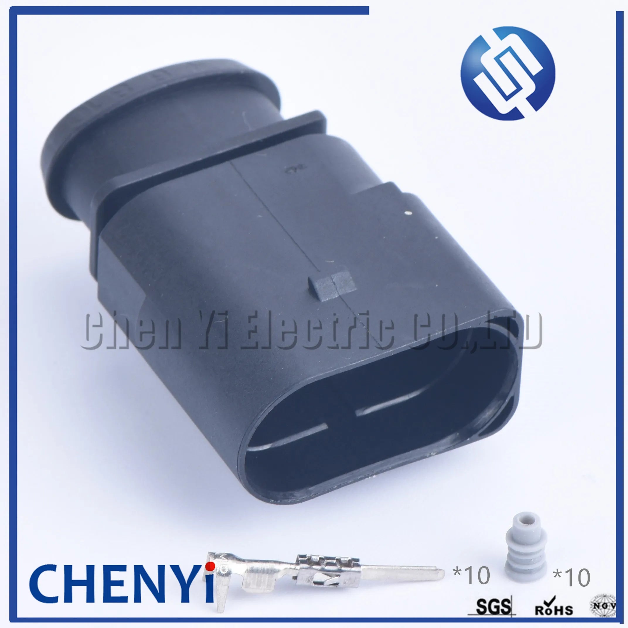 10 Pin Automobile waterproof connector 4H0 973 715 4H0 973 715A Door lock module plug radar plug 4H0973715 4H0973715A