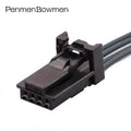 1 Set 4 Pin 1379658-1 Small Current Conn Plug HSG Shell Sheath Electrical Cable Connectors Female Male Wire Harness Plug 1379658