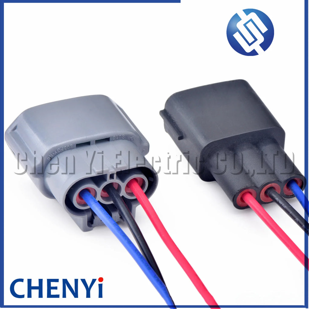 3 Pin Automotive Waterproof Connector Ignition Coil Wire harness Plug Socket 6189-0779 6918-1595 6189-7471 For Nissan Teana