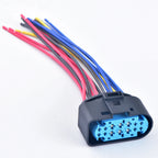 14 Pin 1.5/3.5mm female Automotive waterproof connector Harness plug 1719105-2 for ford Focus max left H7