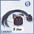 26 Pin Auto ECU Computer Connector Oil Gas Electrical Plug 3-1437290-7 3-1437290-8 1473416-1 1473416-2 With 30cm Wires
