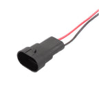 2-PIN Connector Waterproof 2.8mm Series Male Female Connectors Motorcycle Electrical Harnesses Wiring Harness