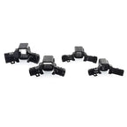 10/50 Sets 2-12P Male Female DT Connector Tail Clip Set with Corrugated Pipe Fixed Harness Clip,Protective Sheath 1011-235-0405