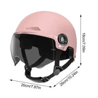 Unisex Electric Vehicle Riding Half Helmet Summer Children's Safety Helmet Protective Gear for Men And Women Amagi