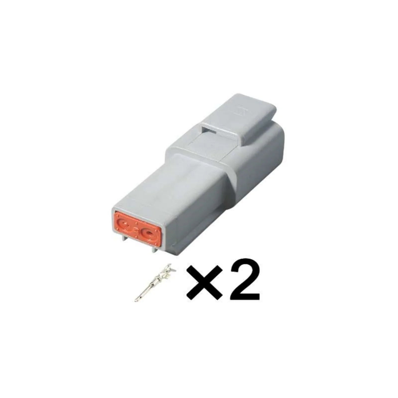 2PIN Deutsch DT Automotive Waterproof Connector 1.6mm Series Male Female Connectors DT04-2P DT06-2S With Terminals