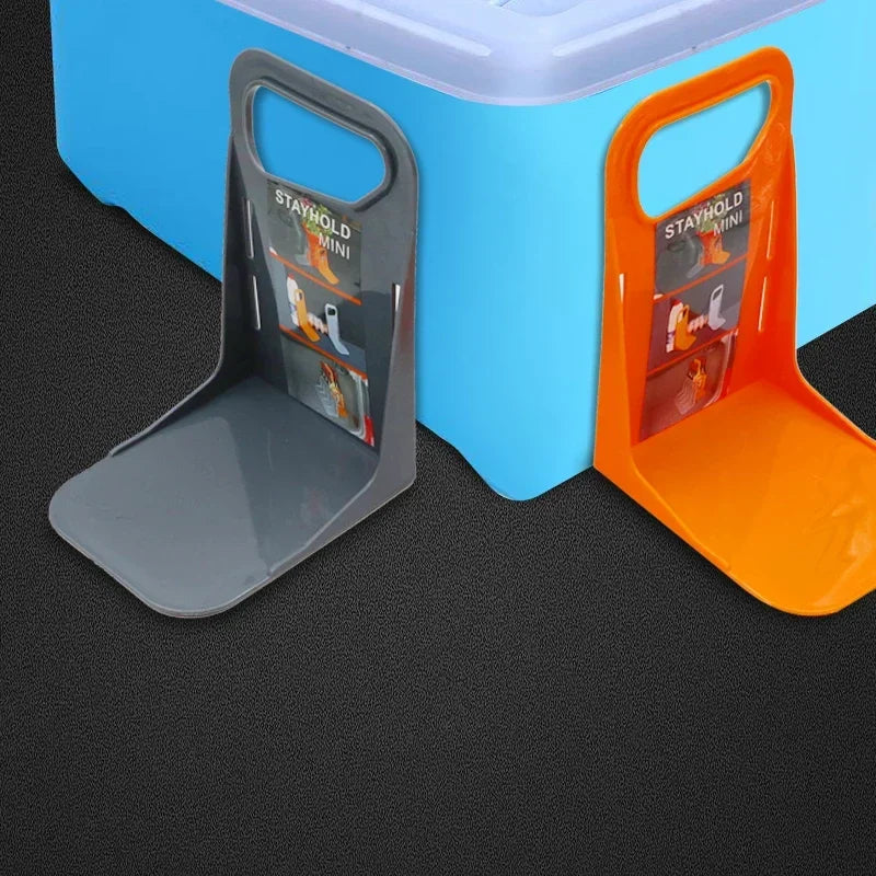 2pc Car Back Auto Trunk Fixed Rack Holder Stand Shake-proof Organizer Fence Storage Adjustable Distance Storage Box Fixer Amagi