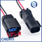 2 Pin Auto waterproof connector Exhaust temperature sensor Wire harness plug 54200220 54200210 4902912 For Cummins Auman Jeep