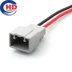 2 Pin Connector 6.3mm Series Male Female Connector Cable Plug Motorcycle Electrical Harnesses Wiring Harness 7282-6458-40