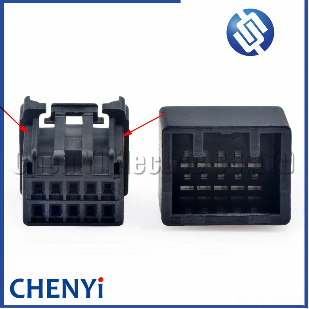 10 Pin Automotive connector Automotive one key start switch button Wire harness plug 6098-4982 116R1-002829 For Honda Fit XRV