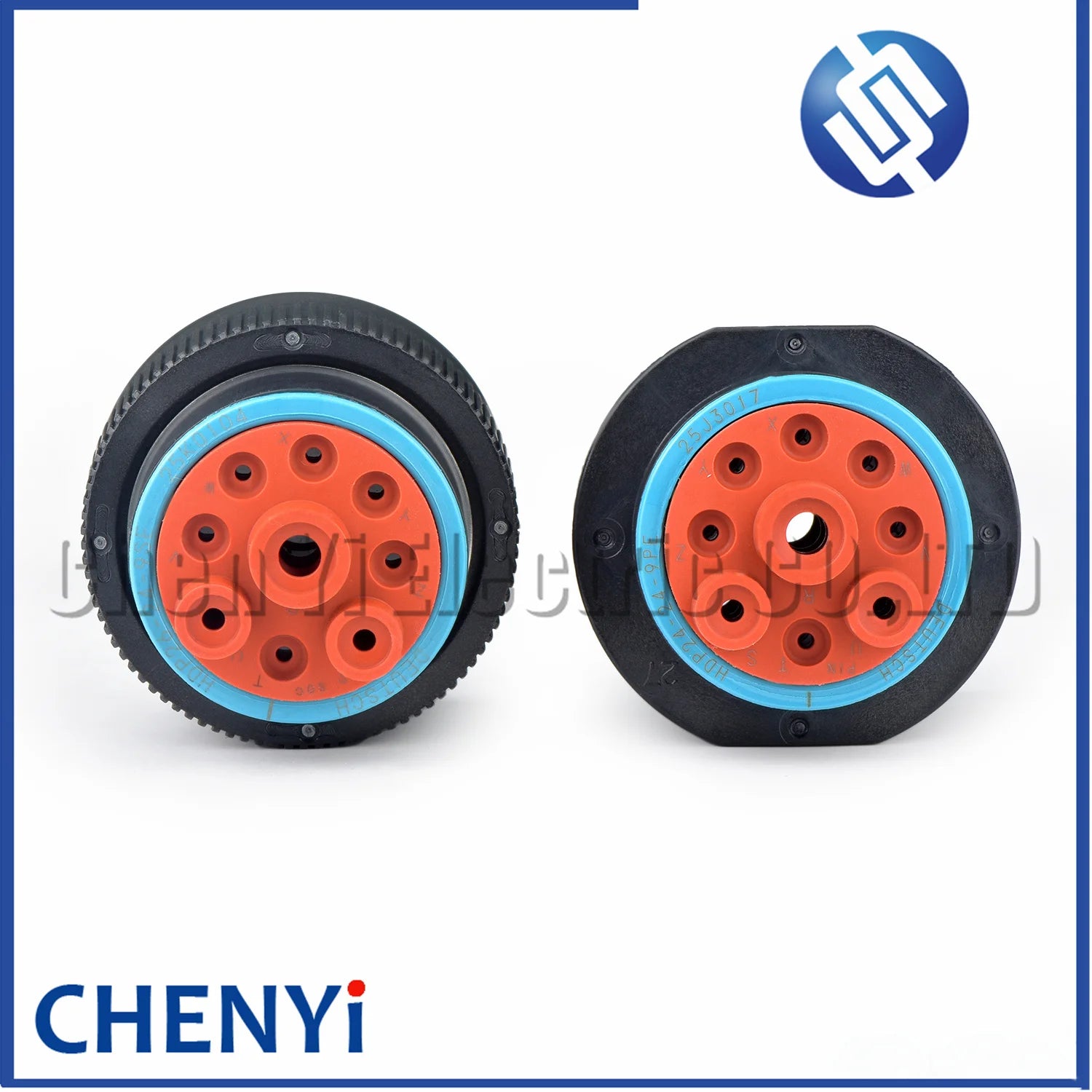 9 Pin HDP series automotive waterproof connector male or female plug HDP26-24-9SE HDP24-24-9PE With Pins For Deutsch