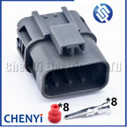 8 Pin Automobile waterproof connector male or female Ignition Coil Wire harness plug 7122-1884-40 7123-1884-40 For Nissan