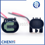 2 Pin Waterproof auto Connector Air Temp Sensor Reverse Radar Sensor ABS sensor Plug 8E0973202 1-967644-1 968405-1 with wire