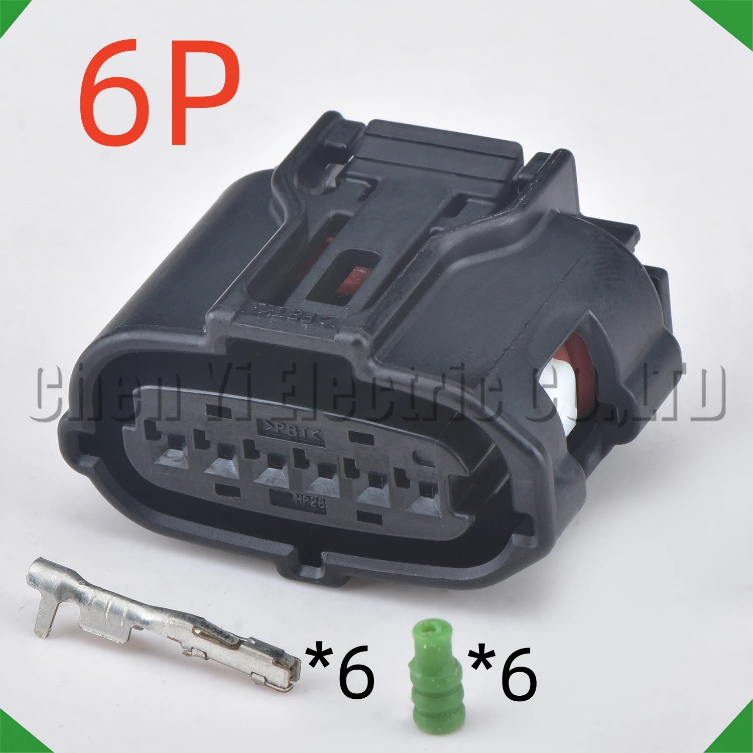 6-Pin Auto Connector Connector Connectors Front bumper reverse radar Toyota