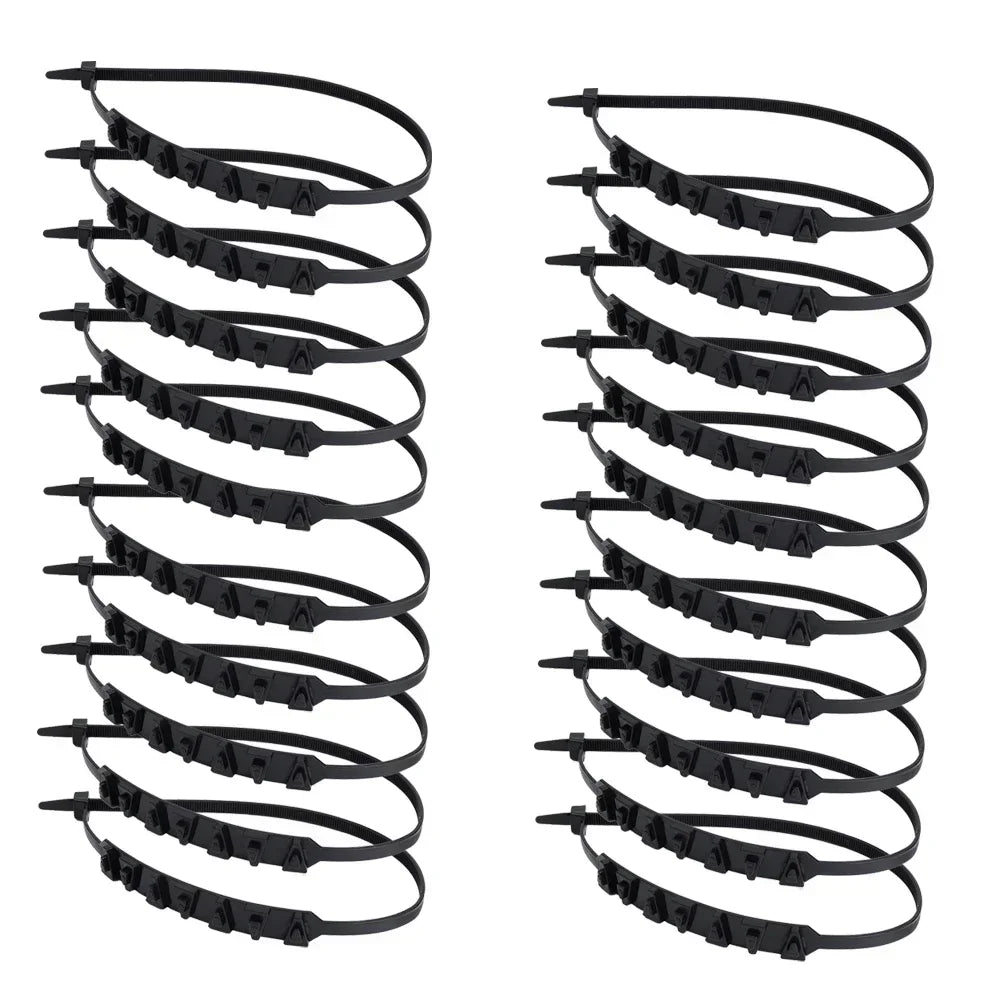 20/1Pcs Motorcycle Snow Chains Reusable Motorbike Tire Anti Slip Tie Winter Emergency Safety Belt Tyre Chain Moto Accessories
