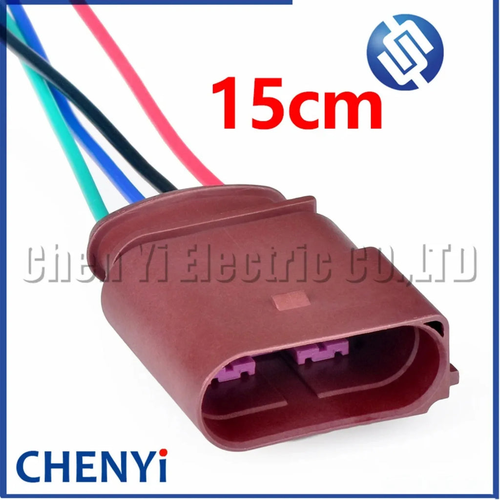 4 Pin Automotive waterproof connector Car oxygen sensor wire harness connector 1J0973724A 1J0973824A 1J0 973 724 A