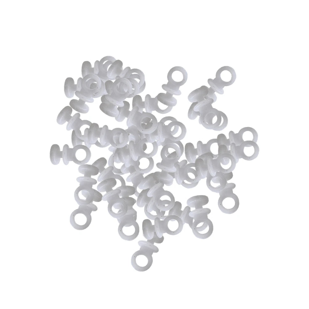 50pcs Plastic Curtain  Track Hook S Runner Fit For  Camper Van  Motorhome  Caravan Boat Home Hanging Curtain Glider Hook