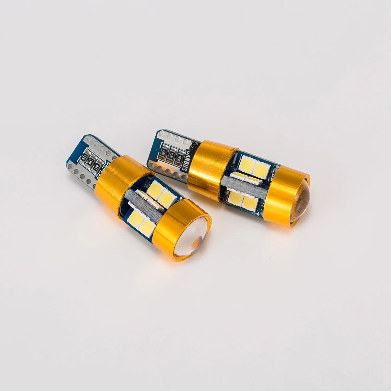 1 Pair Car T10 12V LED Signal Light Orange Amber Light Position Parking City Lights T10 168 194 2825 W5W 19SMD LED Bulb Amagi