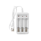 1PC AAA And AA Rechargeable Battery Station High-Speed USB 3/4 Slot Fast Rechargeable Battery Charger Short Circuit Protection