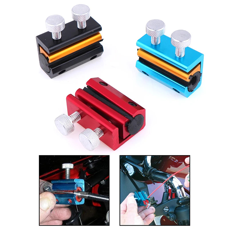 1Pcs Clutch Brake Cable Tool Lubrication Wire Oiler Brake Motorcycle Aluminium Cable Lube Tool Motorbike Brakes Parts