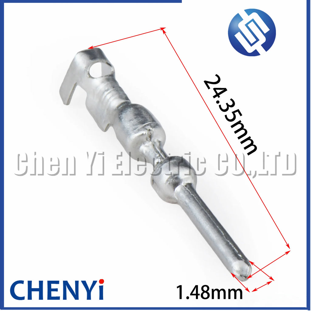 50 Pcs 1.5mm series female or male auto connector crimp loose pins loose terminals DJ224-1.5A G328 E7EB-14487-AA