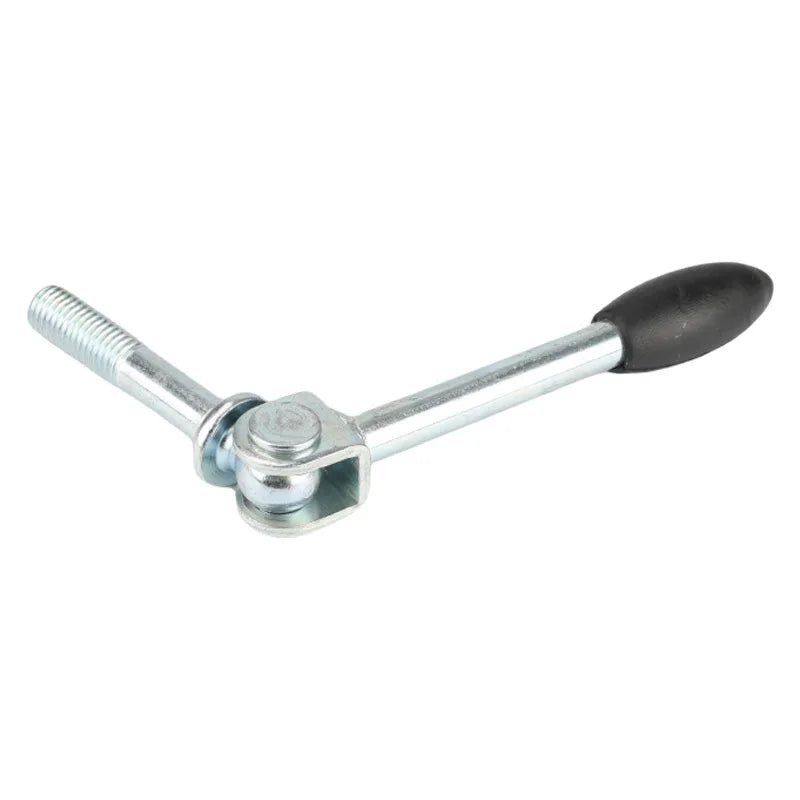 Manual Trailer Jack Hand Winch Handle FOR M12 Clamp Pipe Fitting For RV Professional Supplies Heavy Duty For Camper RV Trailer
