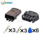 1-828818-1/1-828817-1 is suitable for BMW waterproof wiring harness connector plugs with 3-hole end plugs