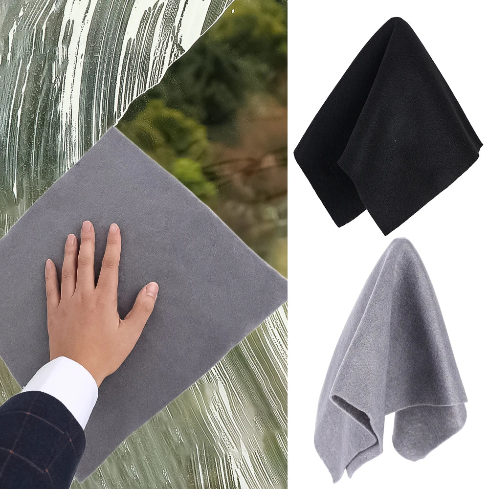 New Magic Cloth Thickened Cleaning Cloths No Trace Reusable Microfiber Car Window Glass Wiping Rags Towels Household Clean Tools