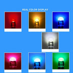 Car T10 LED Light Bulb 12V COB Glass Housing Waterproof Wedge Lamp Auto Interior Canopy Reading Light Bulb Auto Accessories