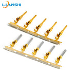 50pcs 1060-16-0144DT gold-plated male and female terminals 1062-16-0144 connectors with stamped spring inserts