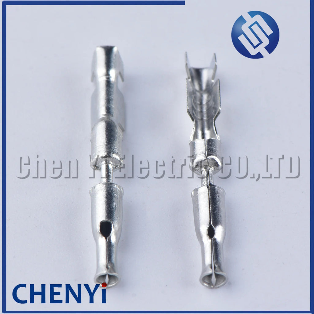50 Pcs Female Circular terminal Wire Crimping Terminal Connector Brass plated tin Pins For ford cummins Heavy machinery plug