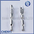 50 Pcs Female Circular terminal Wire Crimping Terminal Connector Brass plated tin Pins For ford cummins Heavy machinery plug