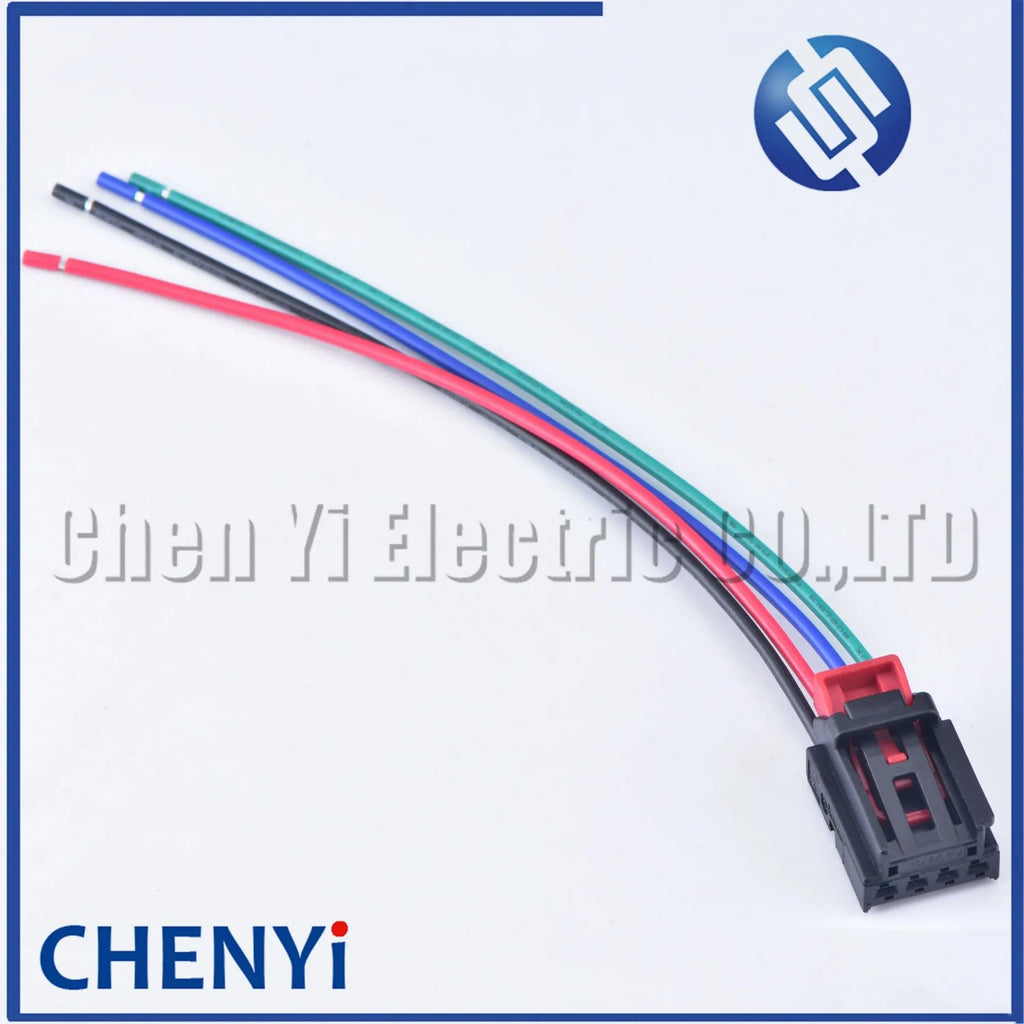 4 Pin Automotive connector Female Car Taillight Chair unsealed wiring harness plug 7N0 972 704 with 15cm wires 7N0972704