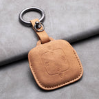 New Leather 4 Buttons Car Remote Key Case Cover for Zeekr 001 X 2021 2022 2023 for ZEEKR 001 009 Full Protector Fob Keychain