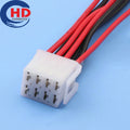 8 Pin Connector Unsealed 6.3mm Series Female Connector Cable Plug Motorcycle Electrical Harnesses Wiring Harness