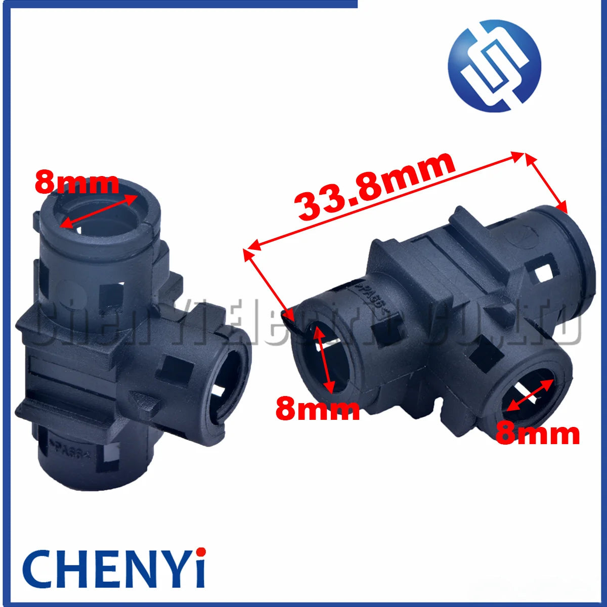 Auto waterproof wire harness connector bellows buckle manifolds T-tee ailpin Corrugated pipe clamp clasp cover 9806136 9806105