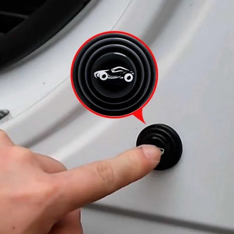 Car Door Shock Absorber Pads Buffer Bumper Anti-collision Shock Absorbing Gasket for Auto Sound Insulation Adhesive Stickers