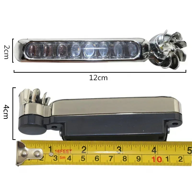 Wiring-free Car Wind Light Led Daytime Running Light Daytime Running Light Modified Wind Energy Light Decorative Light Wind Amag