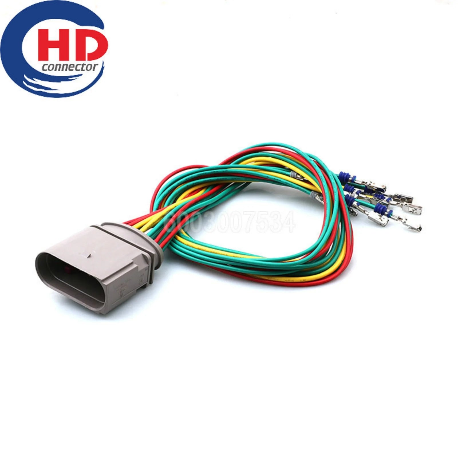 14 Pin Car headlight plug waterproof connector 5Q0973837 5Q0 973 837 For VW Audi Passat Golf Beetle A3