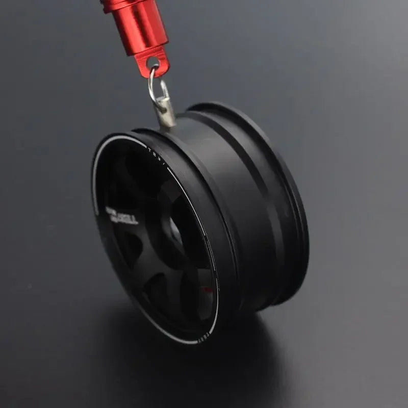 Car Wheel Shock Absorber Ornament Car Interior Rearview Mirror Pendant Car Pendant Hanging, Halloween, Christmas Gift Amagi