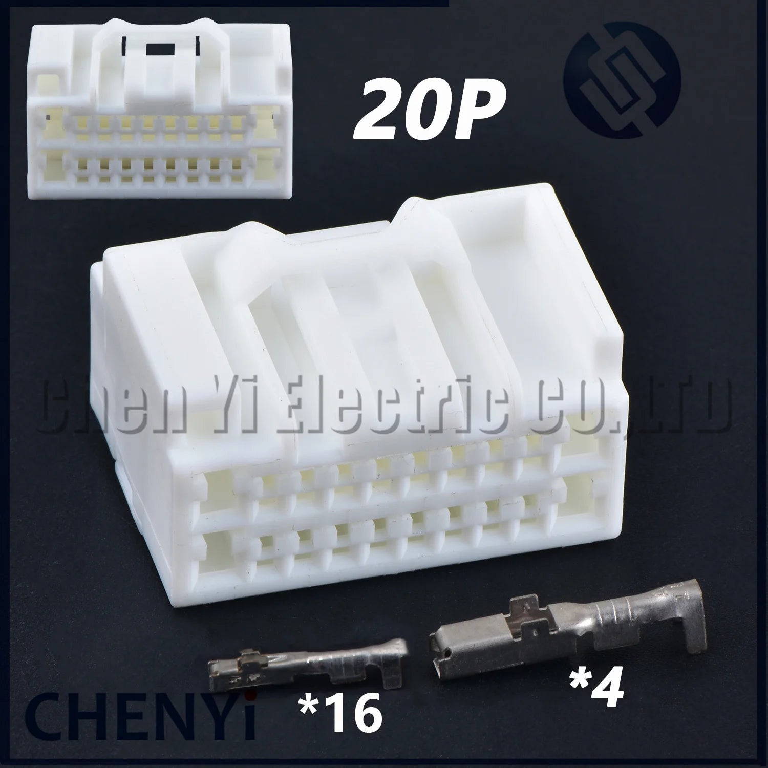 20 Pin Automobile power amplifier Connector Automotive Audio Amplifier Plug 7283-5843 Socket 90980-11971 for Toyota Honda Nissan