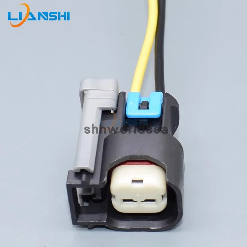 Applicable to Buick Geely Automobile fuel nozzle 2p harness plug 15305086 connector DJ7028-1.5-21