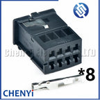 8 Pin Automotive connector Car rearview mirror camera wire harness plug 1719566-1 1719564-1 8K0971833 8K0971834