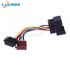 Car audio system, central control screen, navigation, CD host, Volkswagen large head female to small head male, tail cable plug