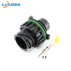 1-967325-2 is applicable to Dongfeng Tianlong HOWO reverse switch solenoid valve wire 3-hole plug 1-967402-2