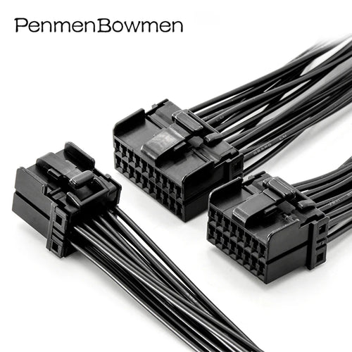 1 Set 6 8 12 16 20 Pin 1.2mm Sheathed Car Window Lifter Plug Connector Wire Harness 174047-2 174045-2