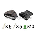 5 Pin Connector Waterproof 2.2mm Male Female Connector Automobile Wiring Harness Cable Socket for Toyota 2JZ-GTE MAF MG640945-5