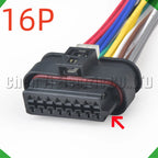 16-Pin Auto Connector Connector Automotive Connectors Front radar harness A0001532222 Benz