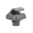2Pcs Car Sun Visor Hook Clip Retainer For Honda For Civic Car Sun Visor Clip Gray Interior Hanger Hook Clip Bracket