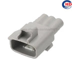 3pin auto electric male female LED light plug waterproof connector 6189-0193/6188-0338