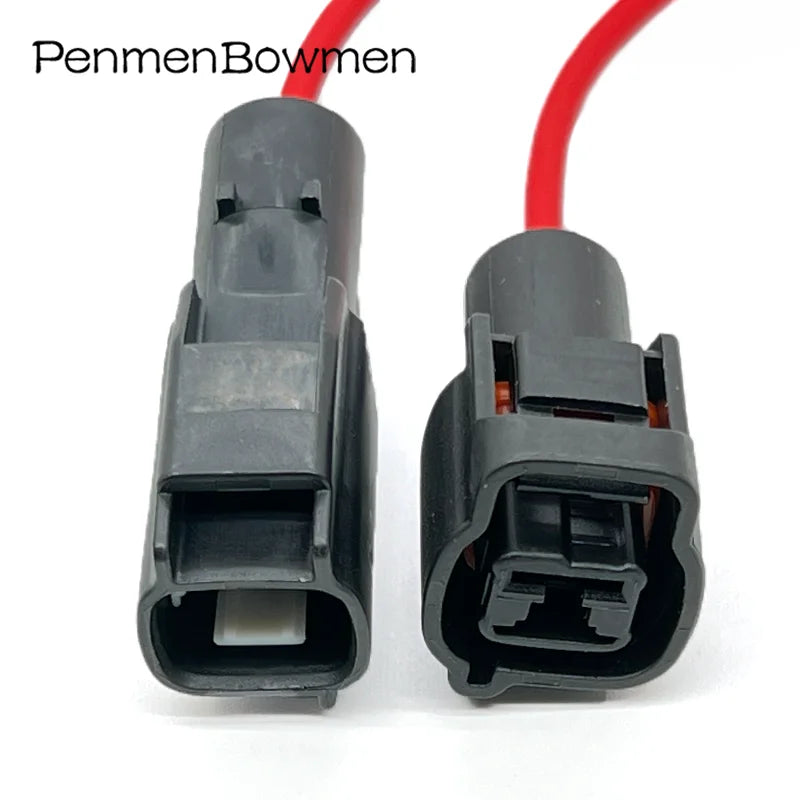 1 Set 1 Pin Car High Current Fan Electrical Connectors Waterproof Female Male Wire Harness Plug MG650943-5 MG640944-5 For KIA